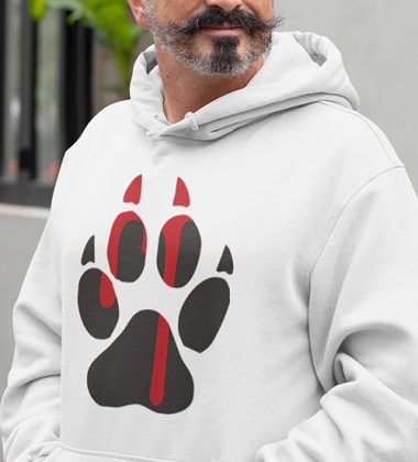 Bluza z kapturem  DO KOŃCA WIERNI